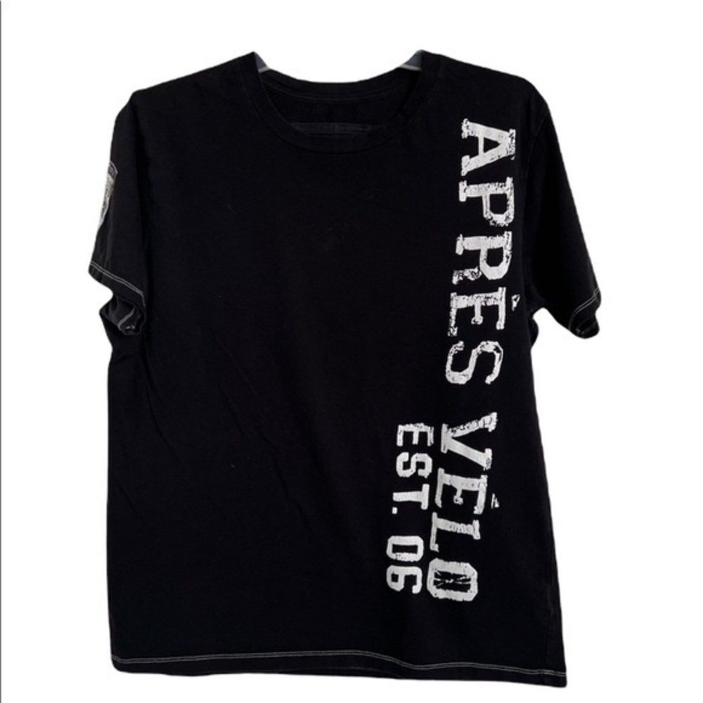 Apres Velo Live The Ride A Cycling Enthusiast's Short Sleeve T-Shirt Like New M